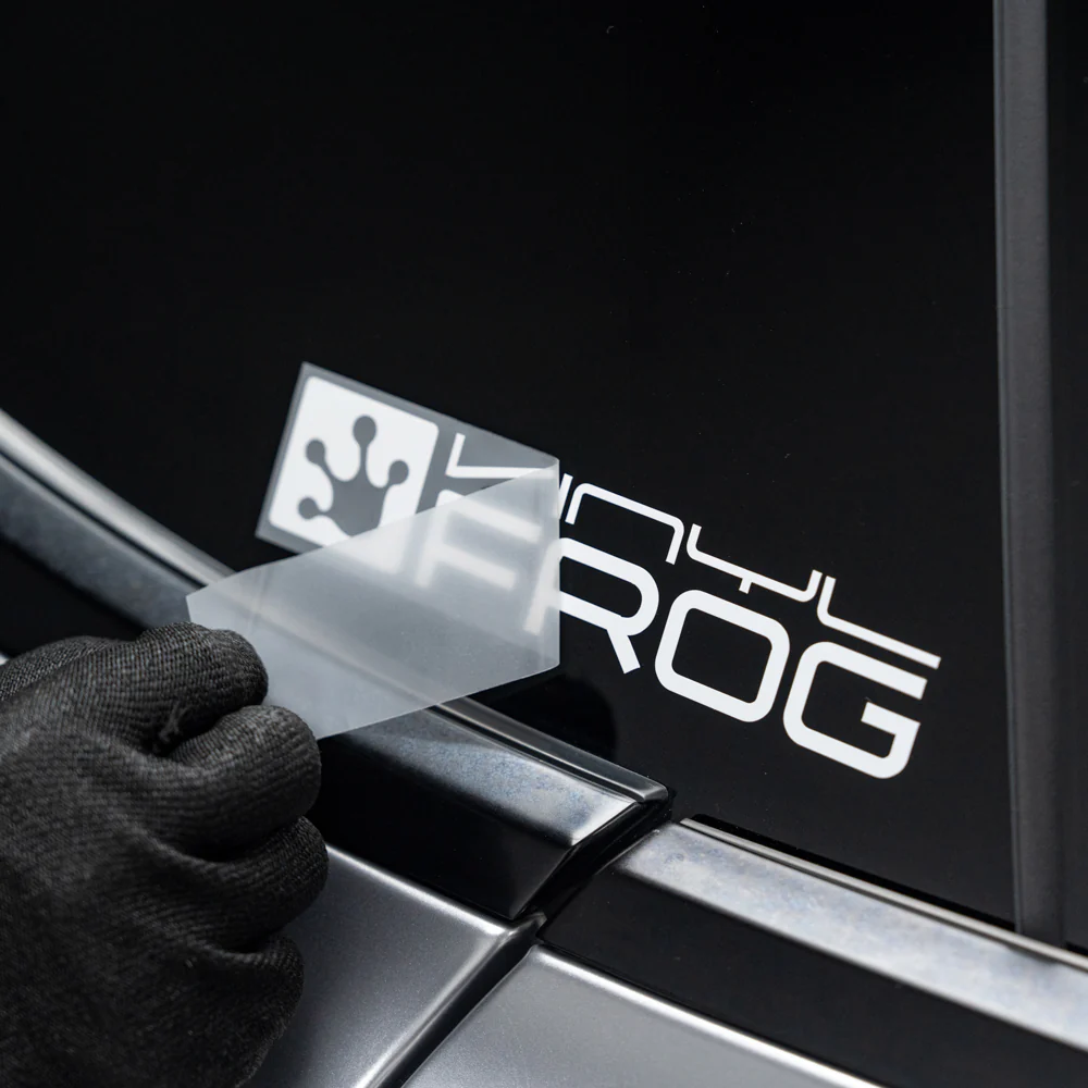 VinylFrog White Sticker in 4 Sizes - Image 6