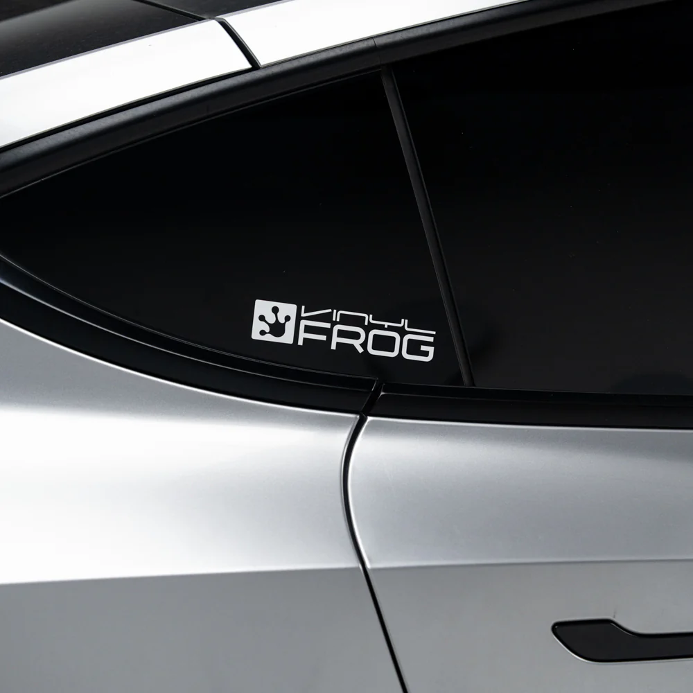 VinylFrog White Sticker in 4 Sizes - Image 7