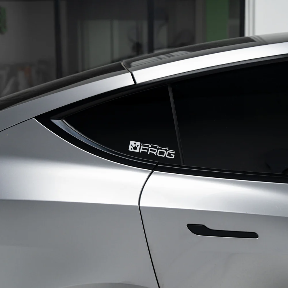 VinylFrog White Sticker in 4 Sizes - Image 8