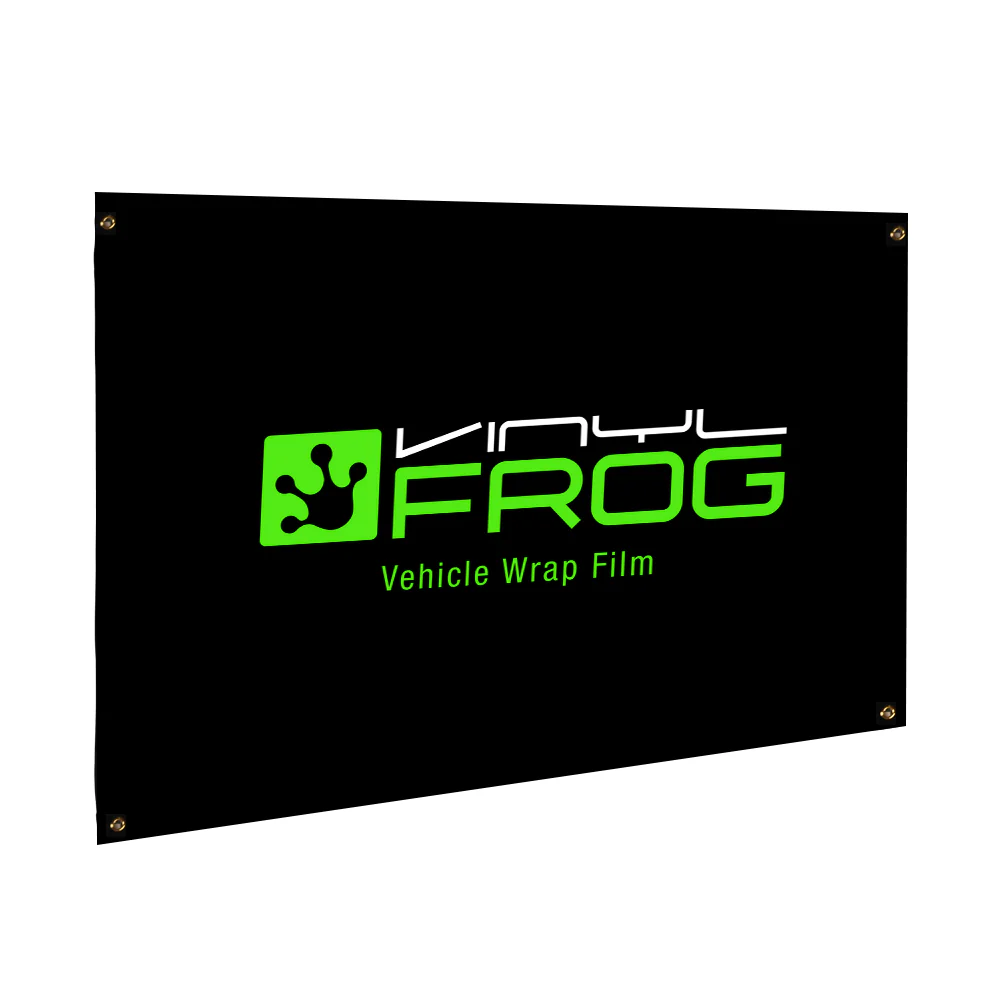 VinylFrog Black Square Flag - Image 3