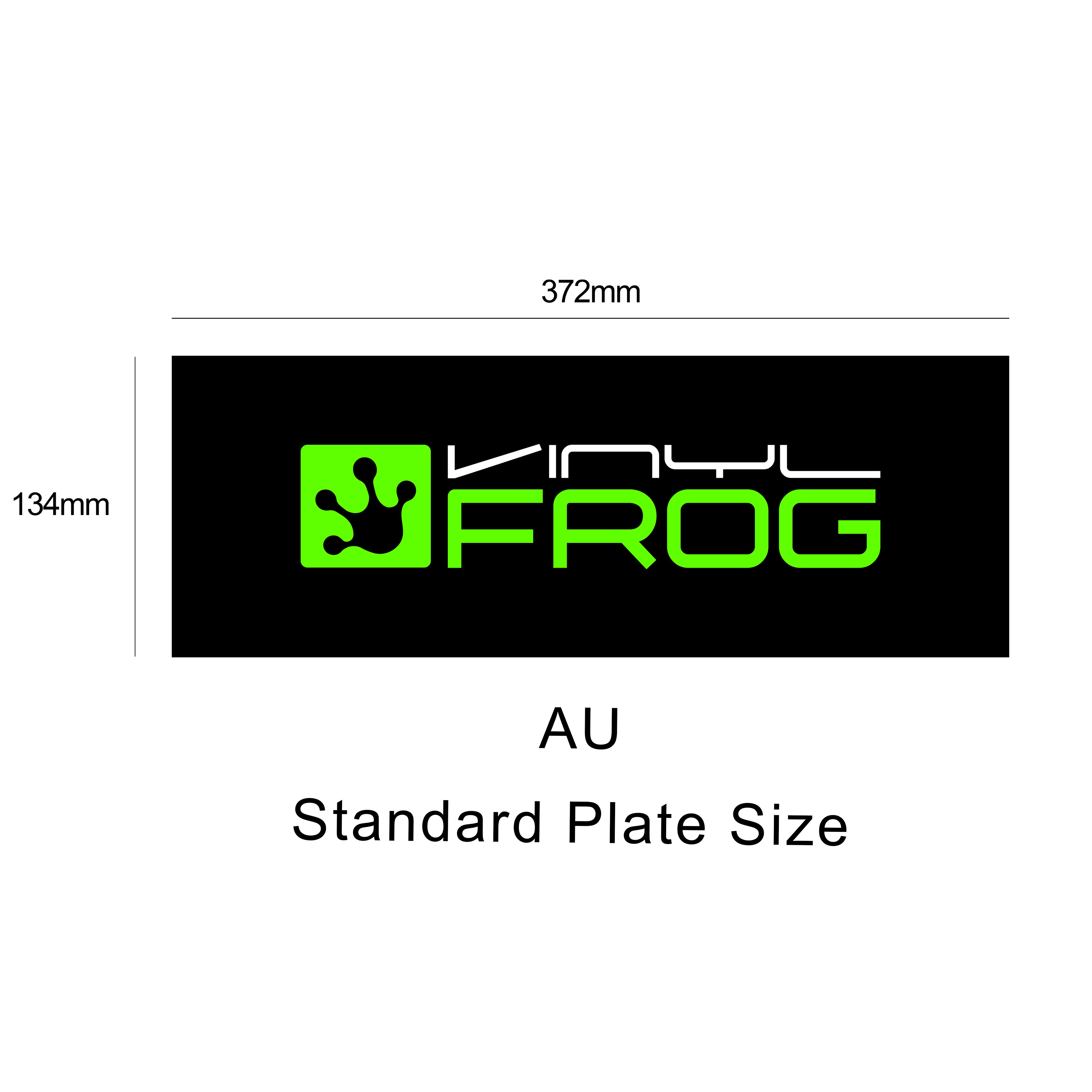 VinylFrog License Plate Cover 2pcs/set - Image 8